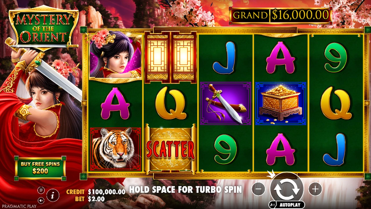 Mystery of the Orient slot demo preview