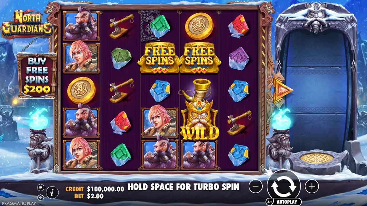 North Guardians slot demo preview