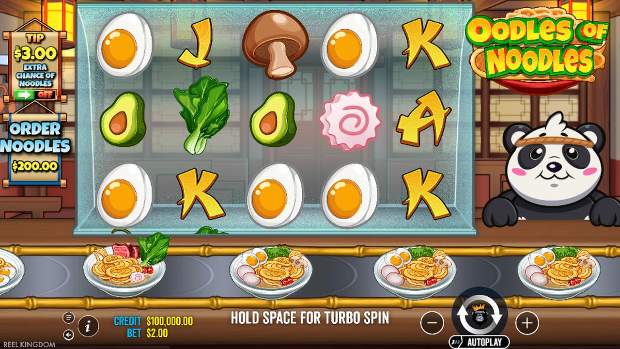Oodles of Noodles slot demo preview