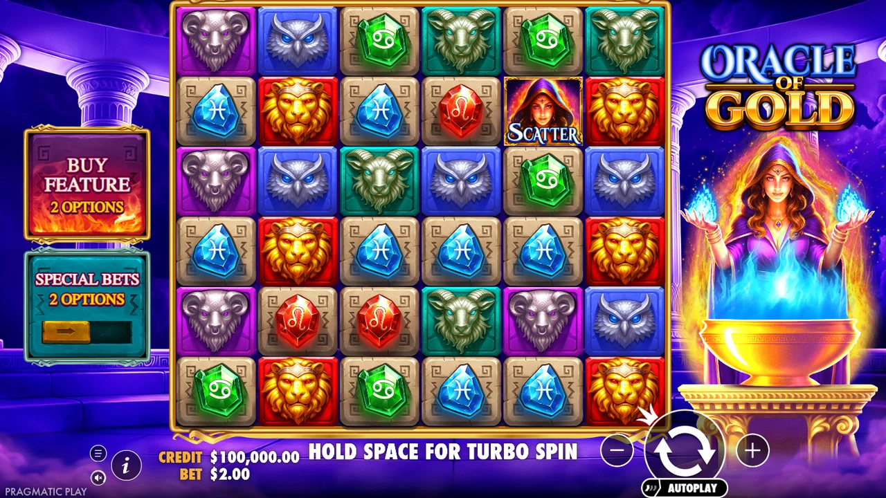 Oracle of Gold slot preview