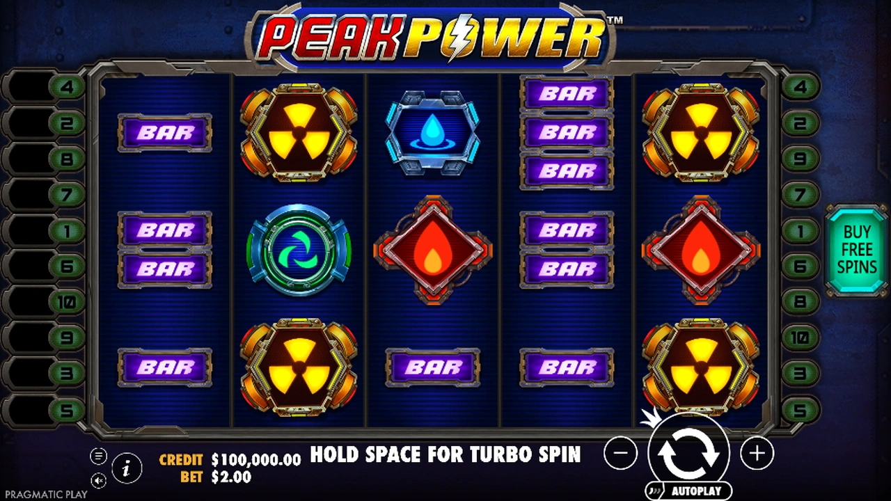 Peak Power™ slot demo preview