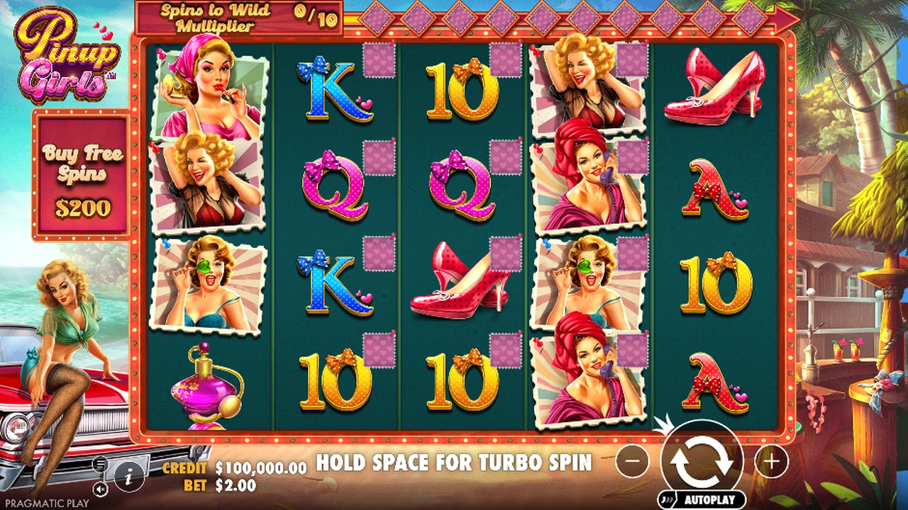 Pinup Girls slot demo preview