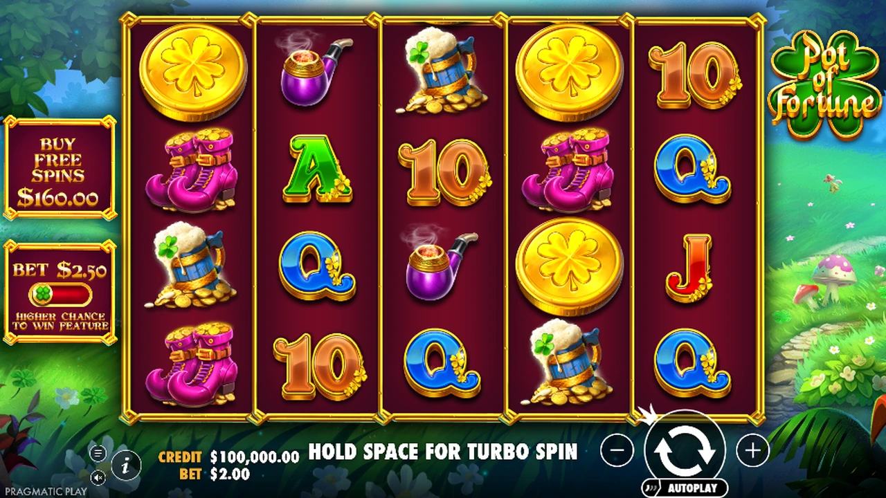 Pot of Fortune slot demo preview