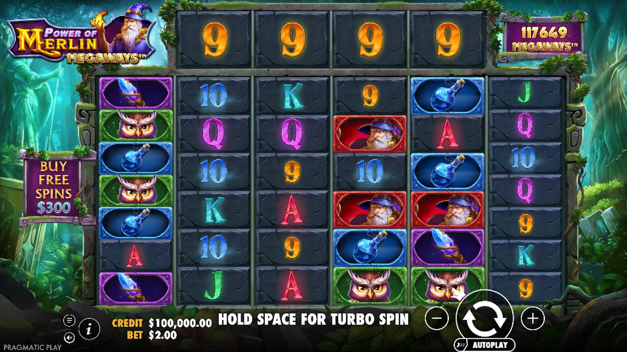 Power of Merlin Megaways™ slot demo preview