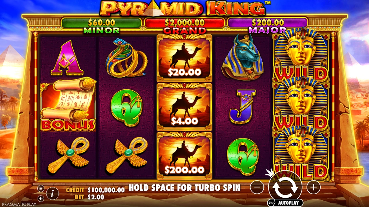 Pyramid King™ slot demo preview
