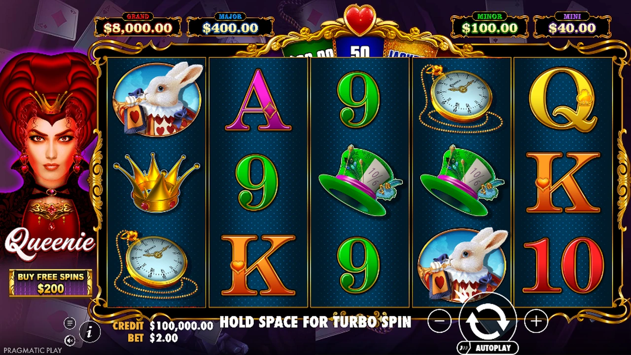 Queenie™ slot demo preview
