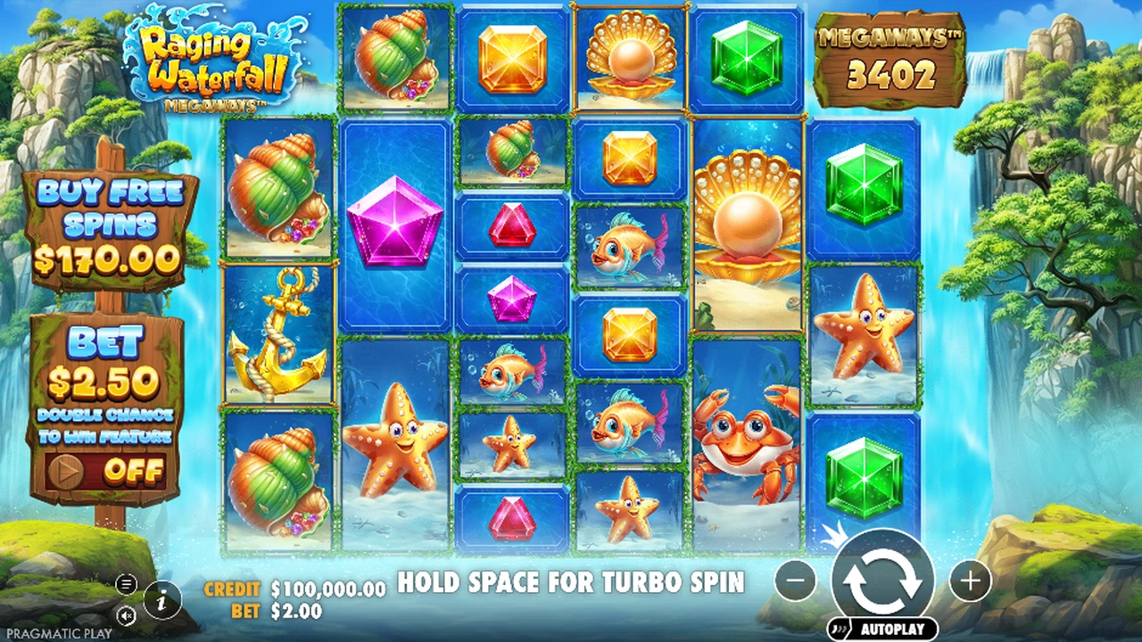 Raging Waterfall Megaways™ slot demo preview
