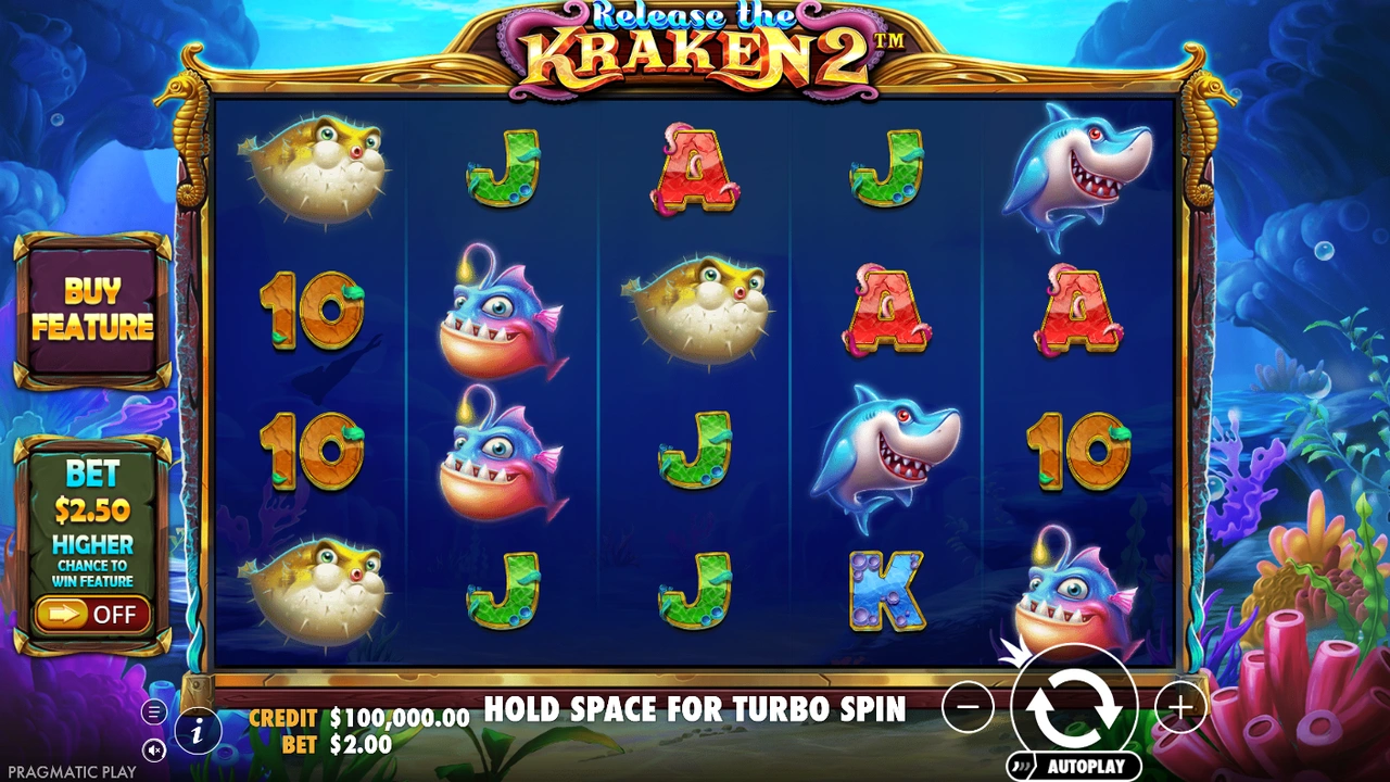Release the Kraken® 2 slot demo preview
