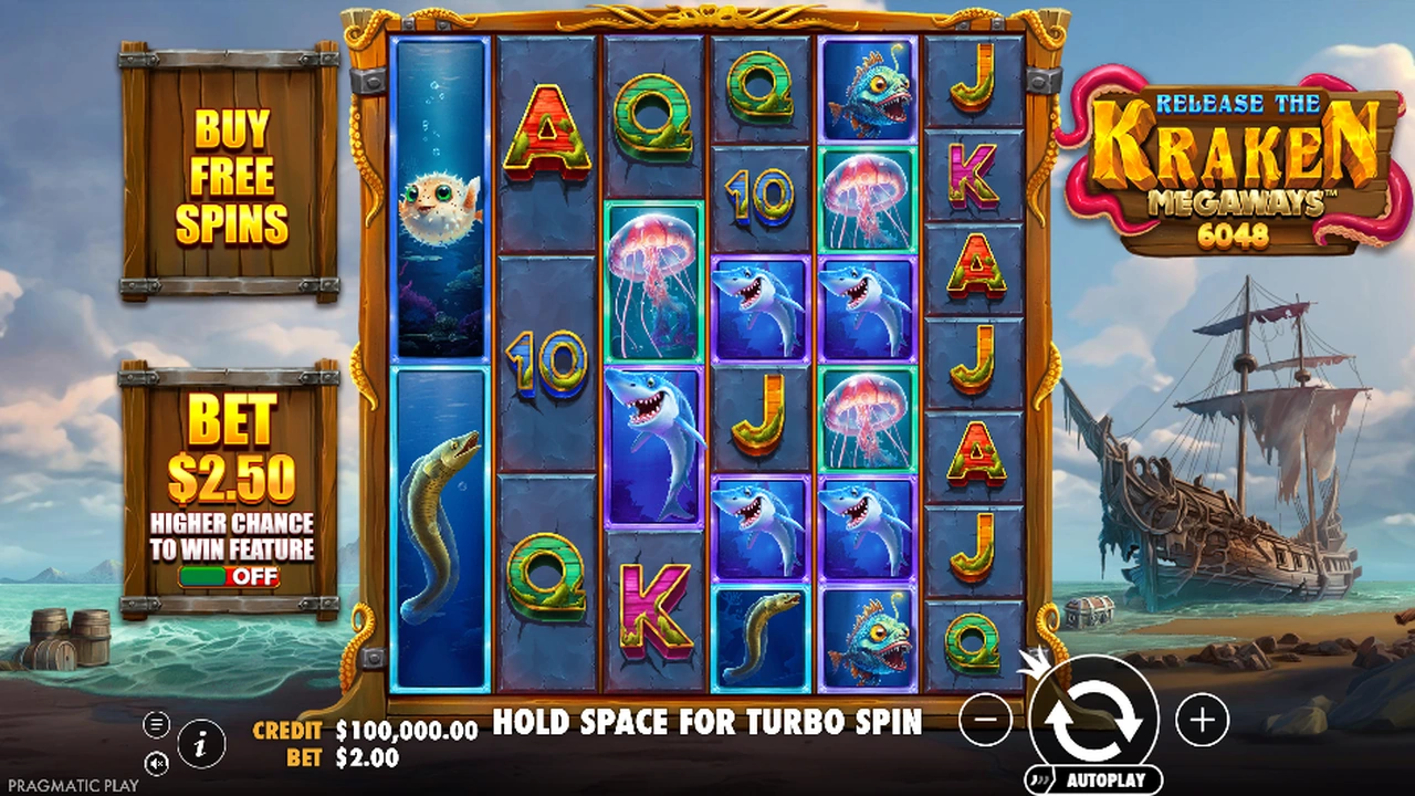 Release the Kraken Megaways™ slot preview
