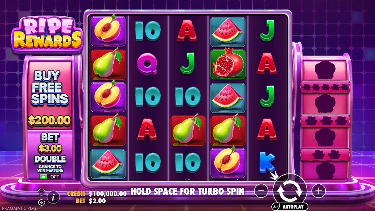 Ripe Rewards slot demo preview