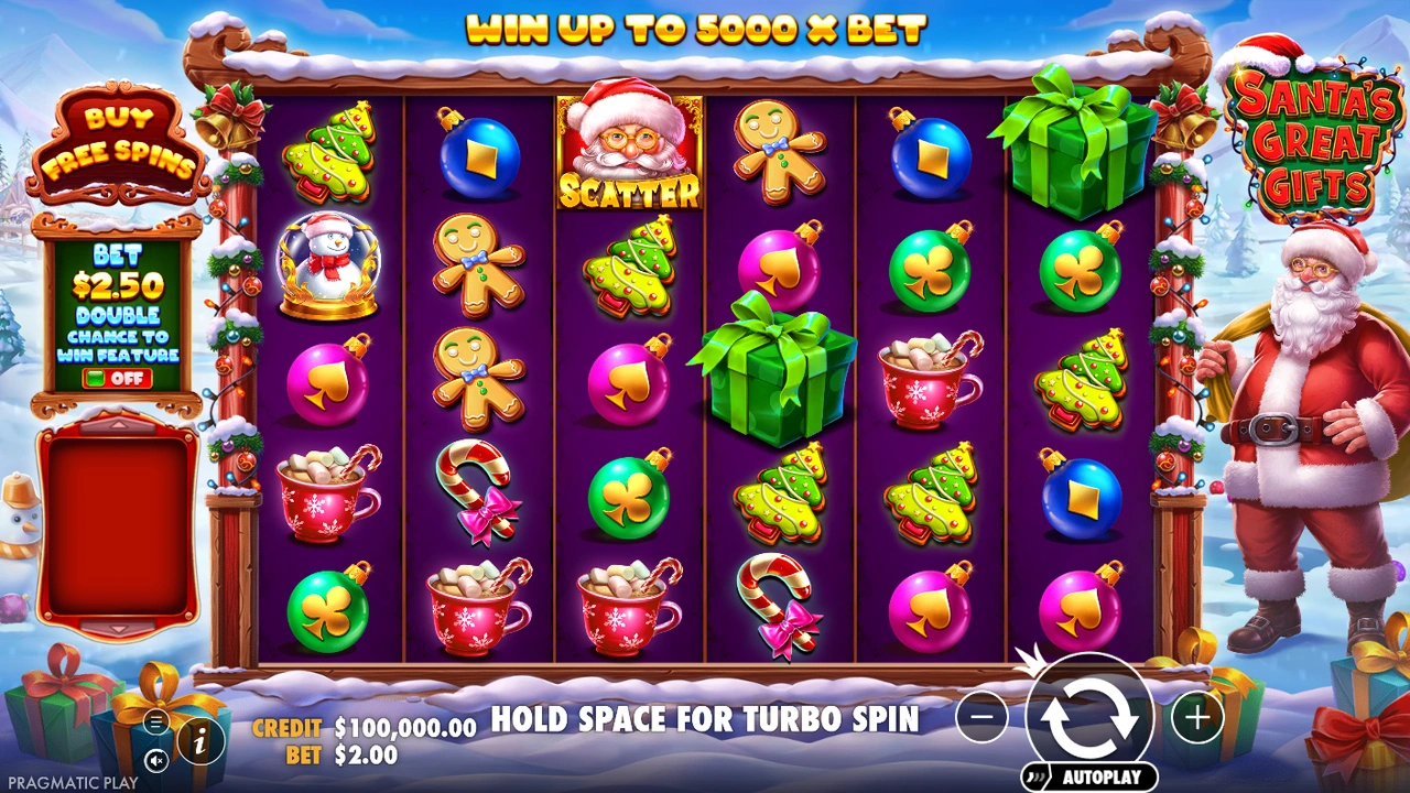 Santa’s Great Gifts™ slot demo preview