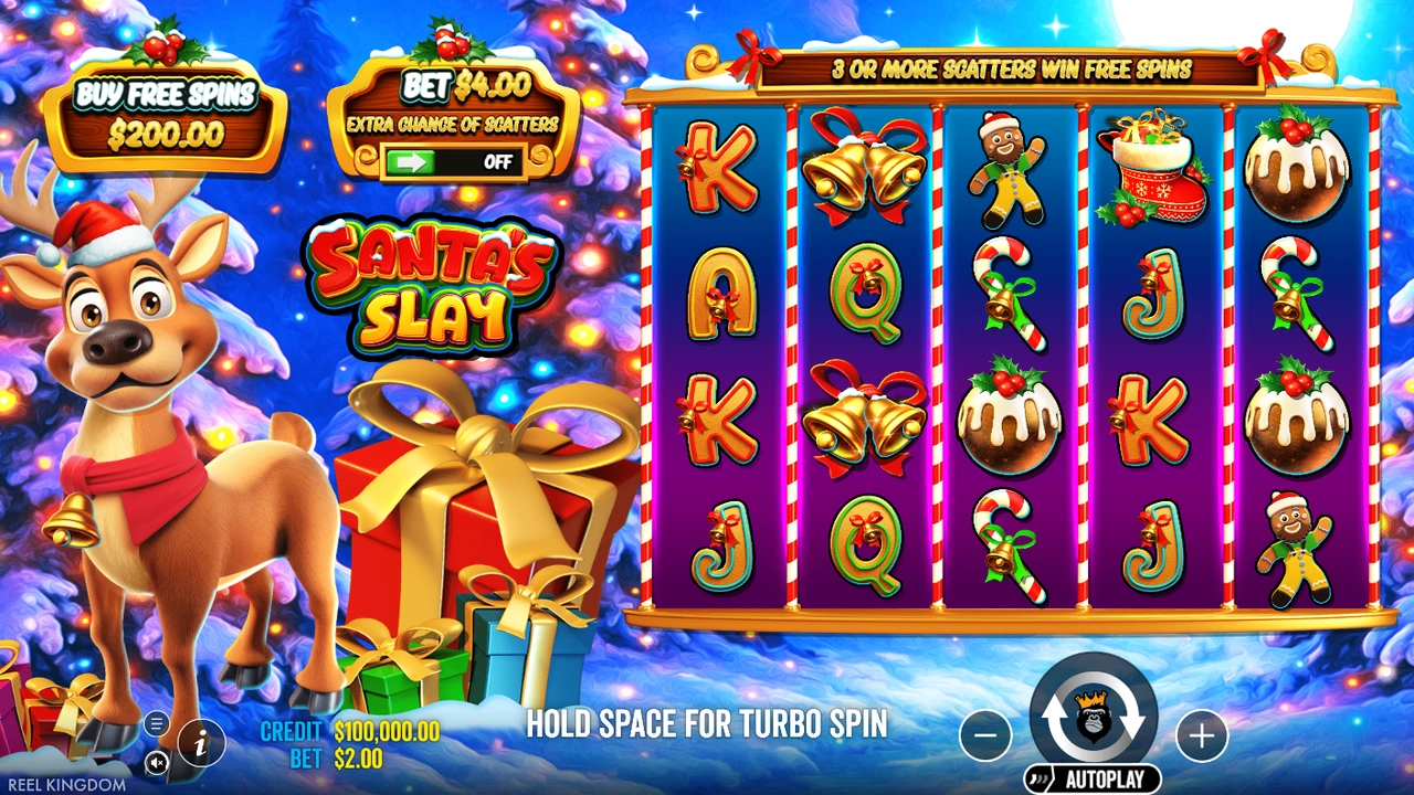 Santa’s Slay slot demo preview