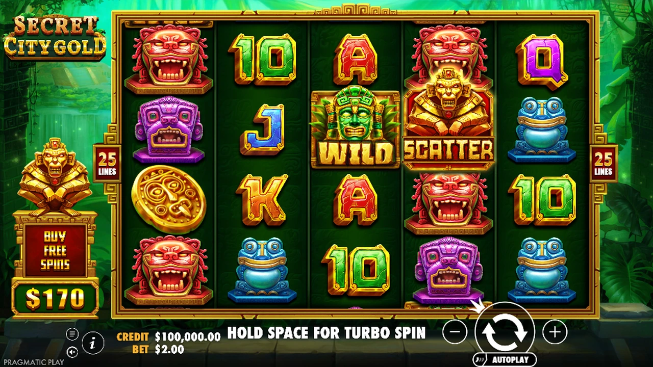 Secret City Gold slot demo preview