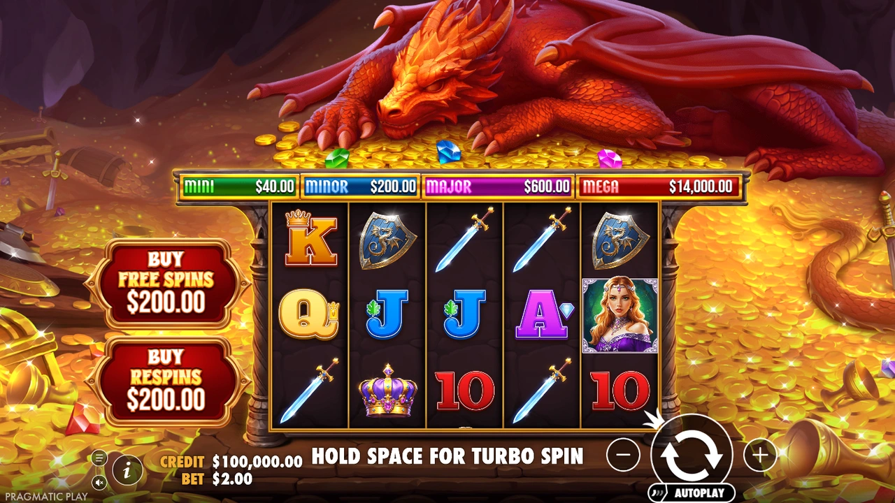 Sleeping Dragon slot demo preview