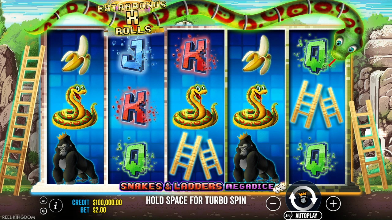 Snakes and Ladders Megadice™ slot demo preview
