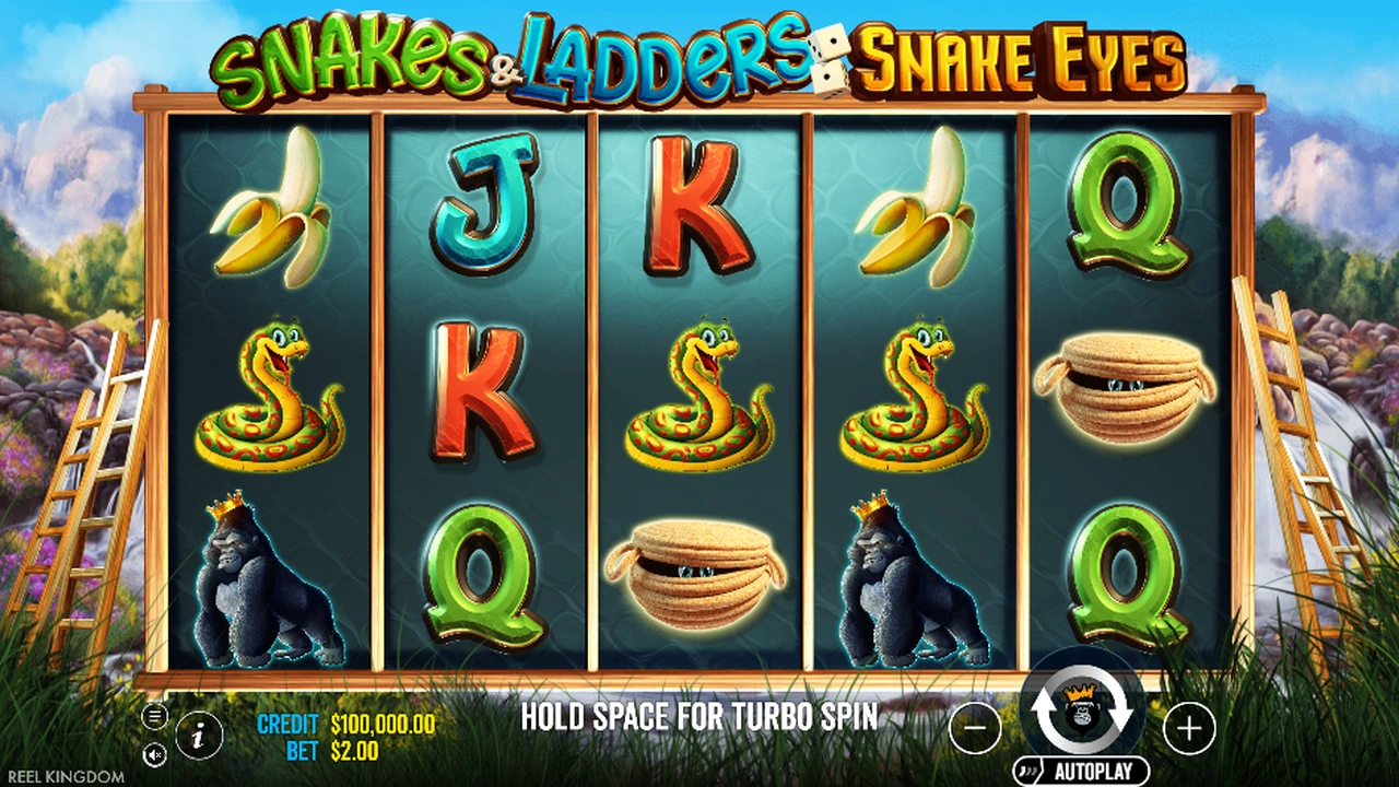 Snakes & Ladders – Snake Eyes™ slot demo preview