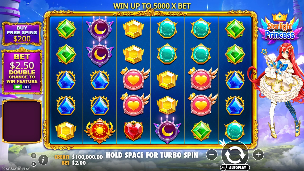 Starlight Princess™ slot demo preview