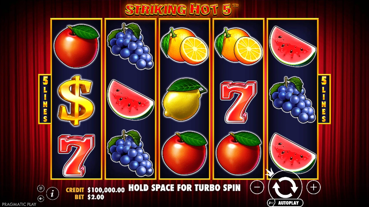 Striking Hot 5 slot demo preview