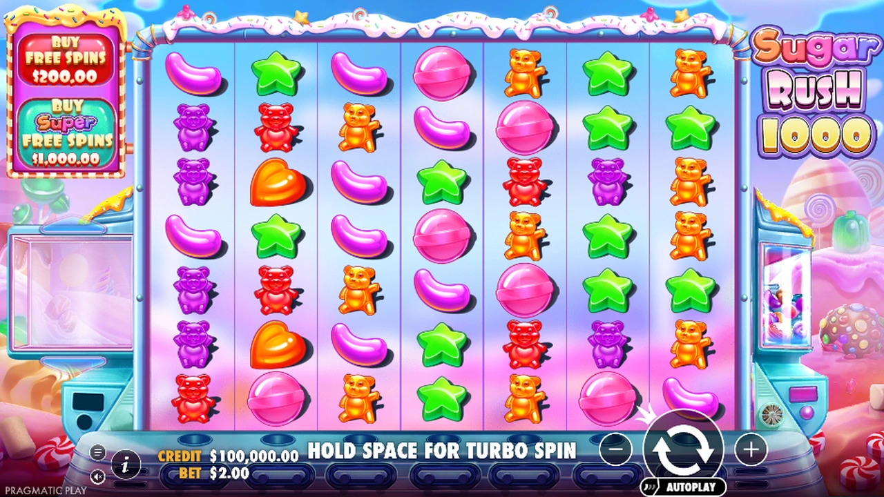 Sugar Rush 1000 slot demo preview