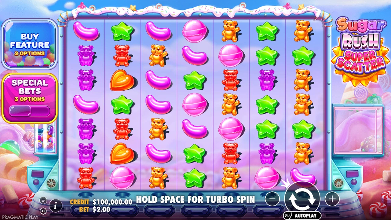 Sugar Rush Super Scatter slot demo preview