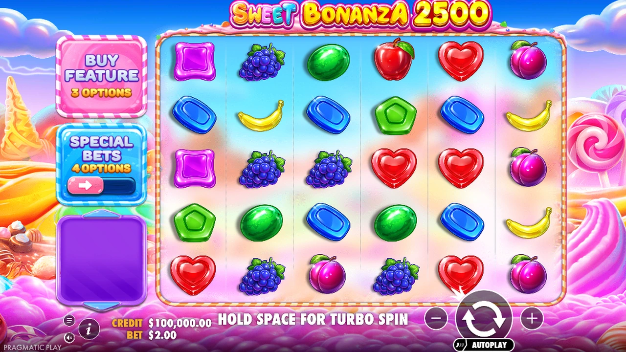 Sweet Bonanza 2500 slot demo preview