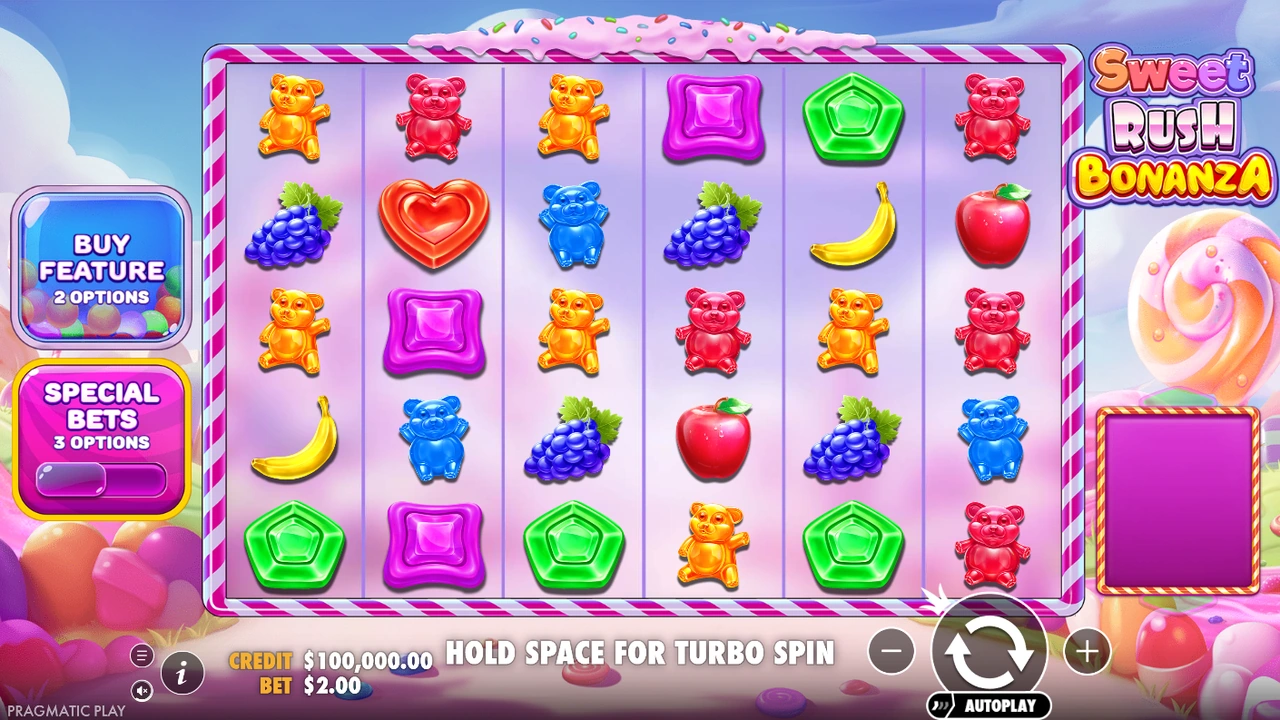Sweet Rush Bonanza slot demo preview