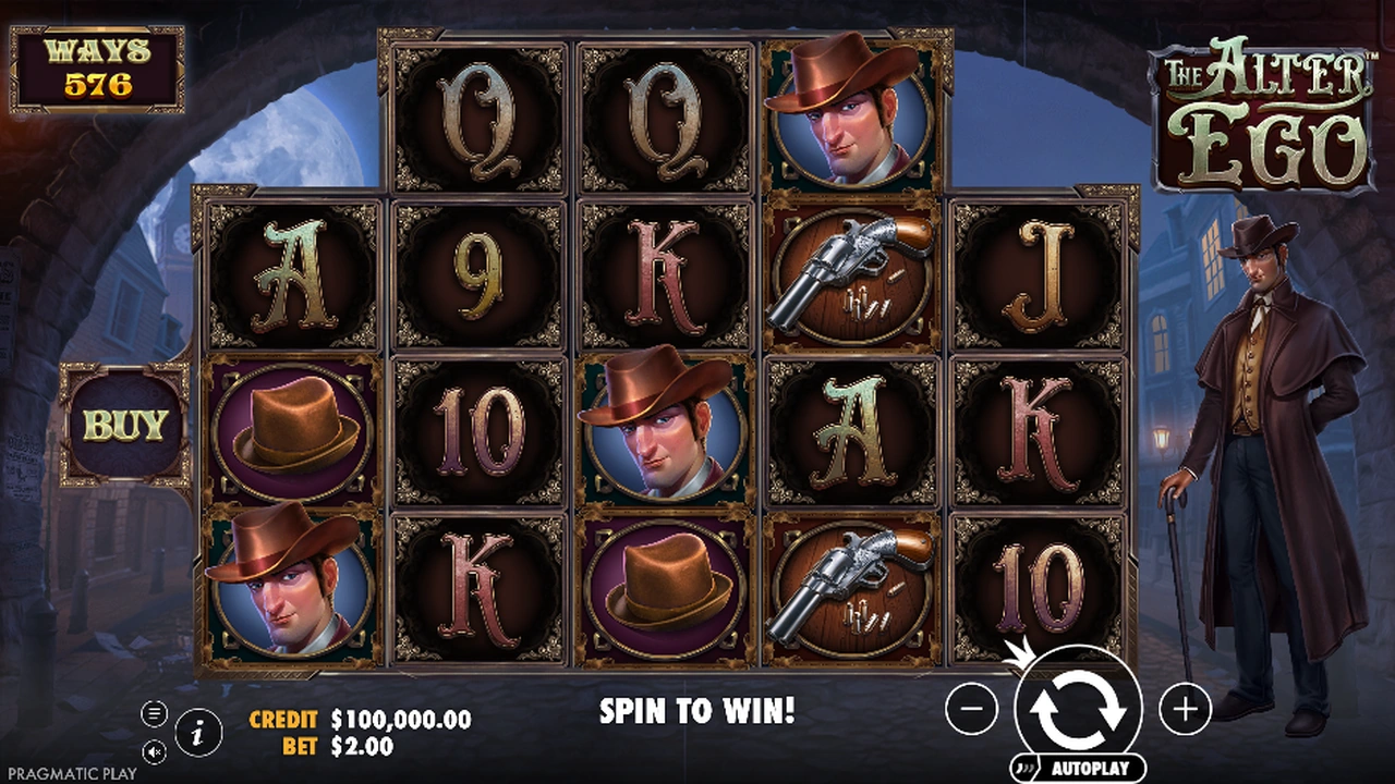 The Alter Ego slot demo preview