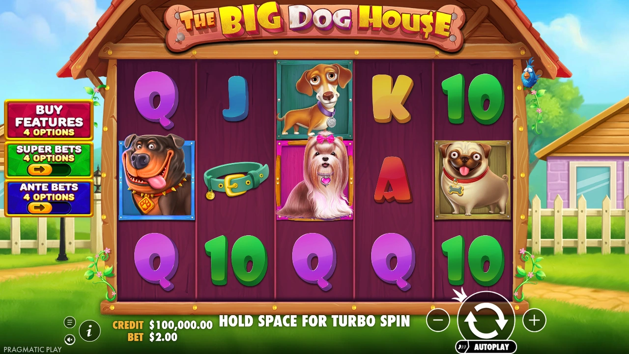 The Big Dog House slot demo preview