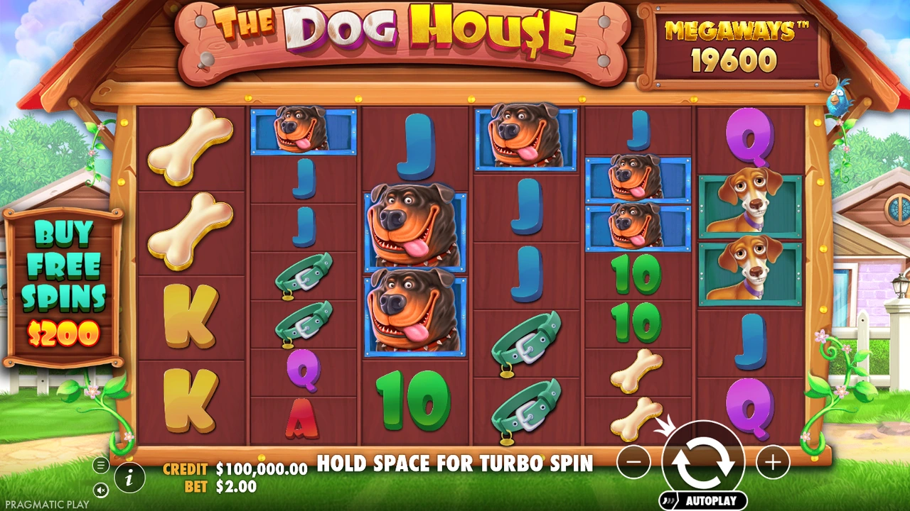 The Dog House Megaways™ slot demo preview