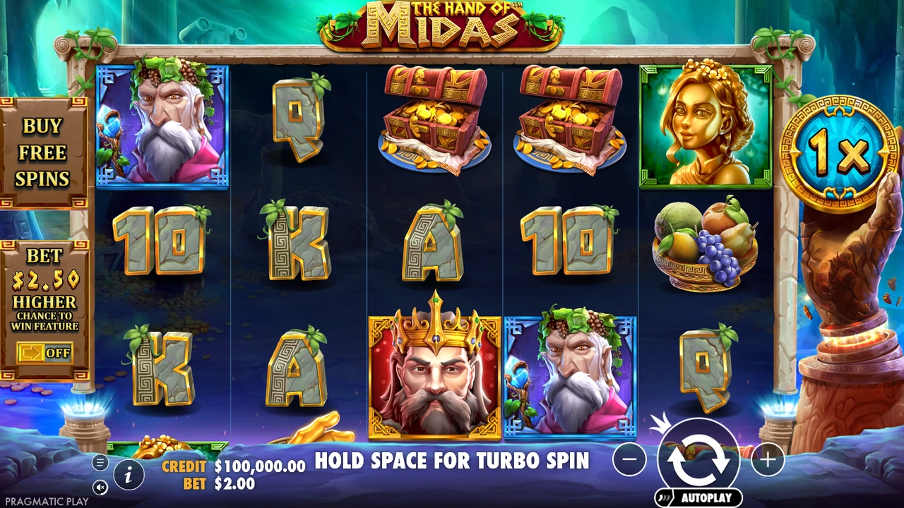 The Hand of Midas™ slot demo preview