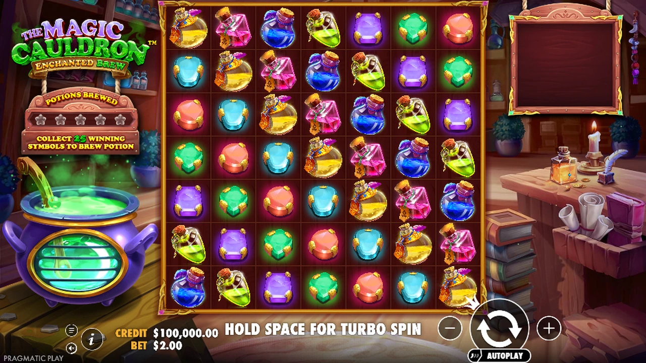 The Magic Cauldron – Enchanted Brew™ slot demo preview