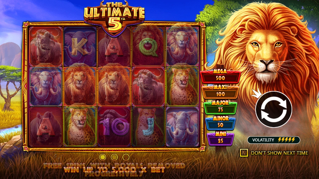 The Ultimate 5 slot demo preview