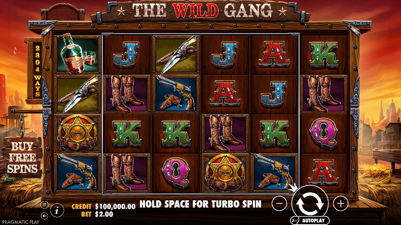 The Wild Gang™ slot demo preview