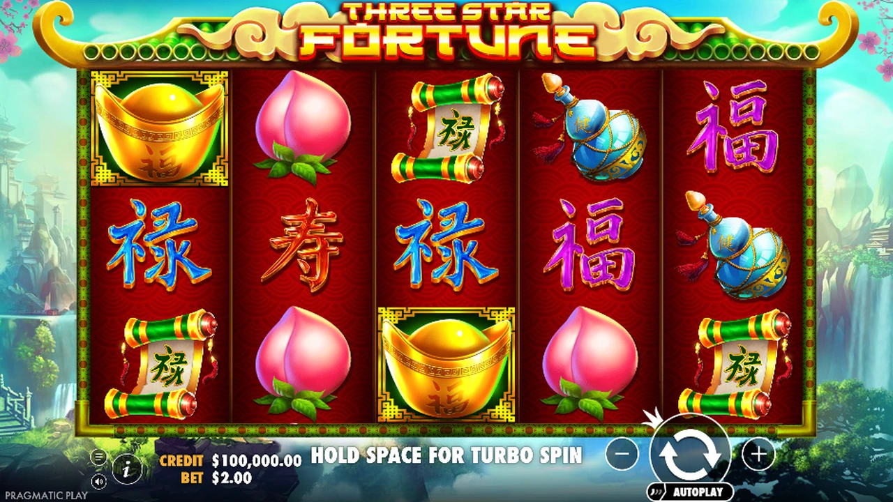 Three Star Fortune™ slot demo preview