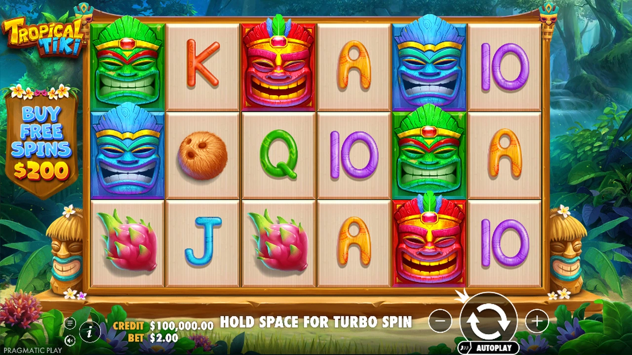Tropical Tiki slot demo preview