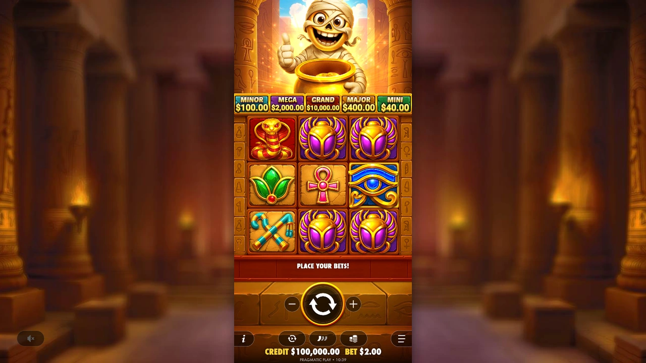 Tut’s Treasure Tower slot demo preview