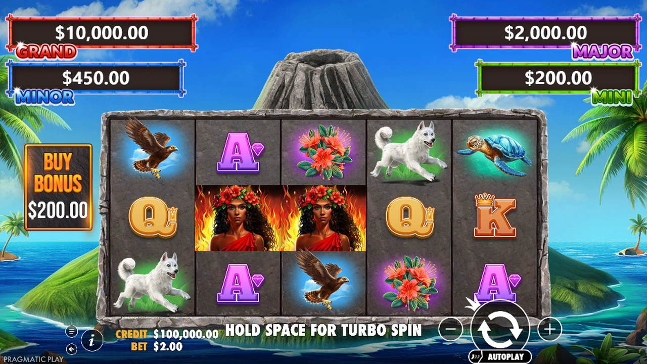 Volcano Goddess slot demo preview