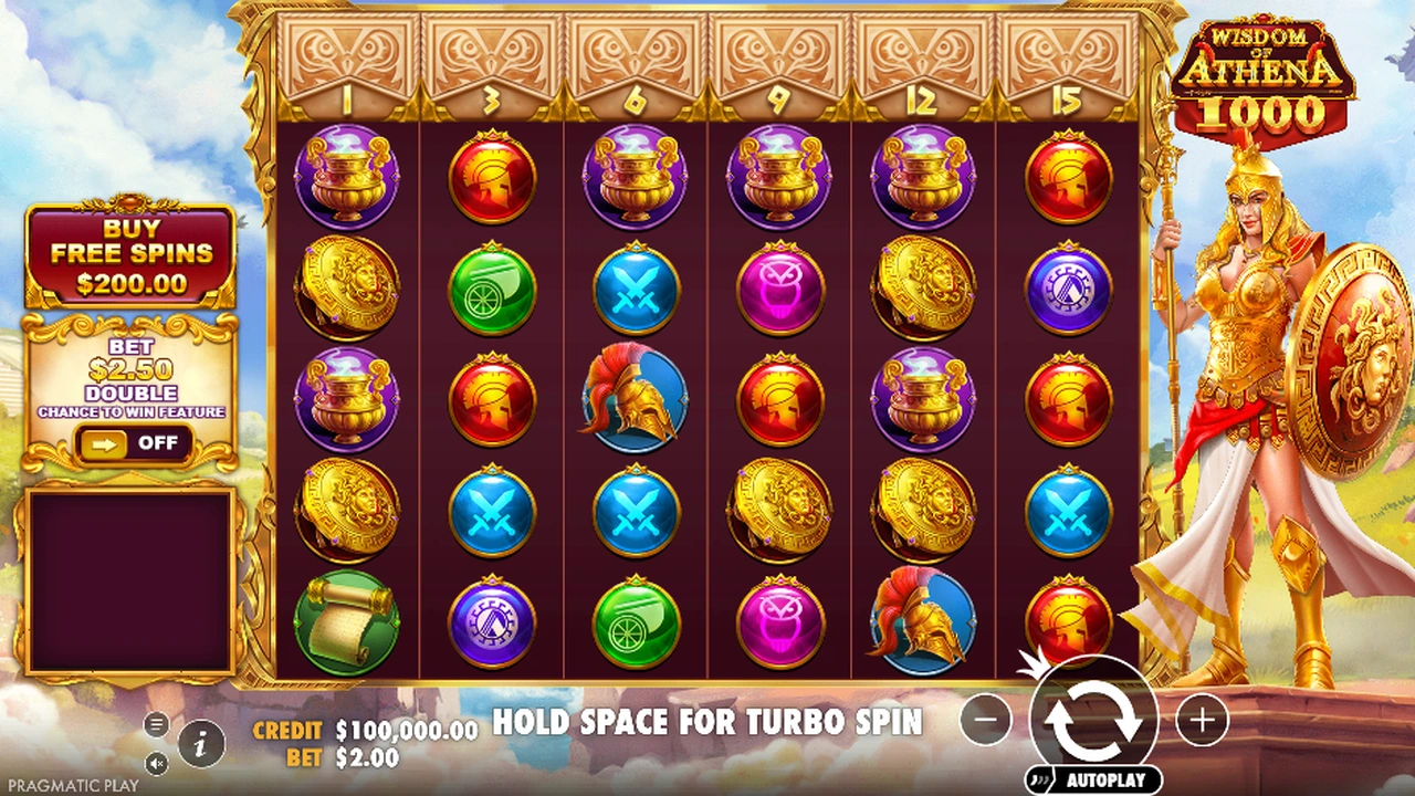 Wisdom of Athena 1000 slot demo preview