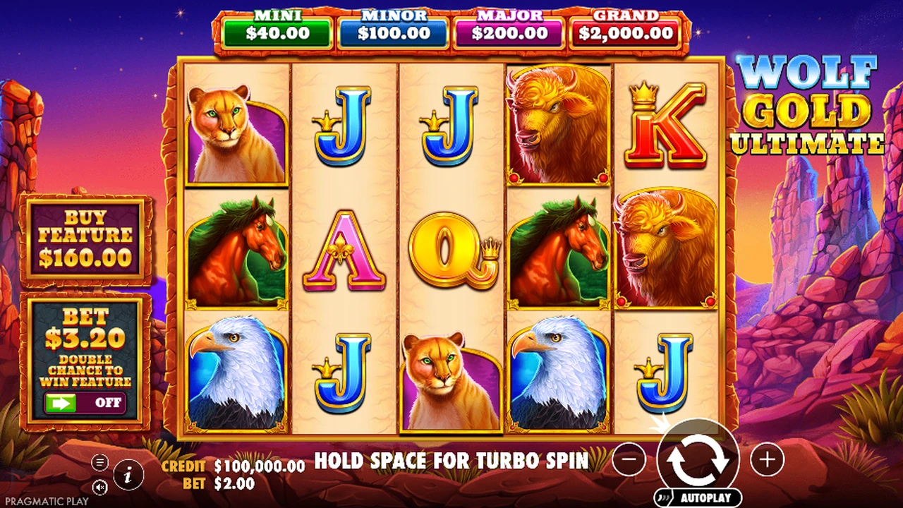Wolf Gold Ultimate slot demo preview