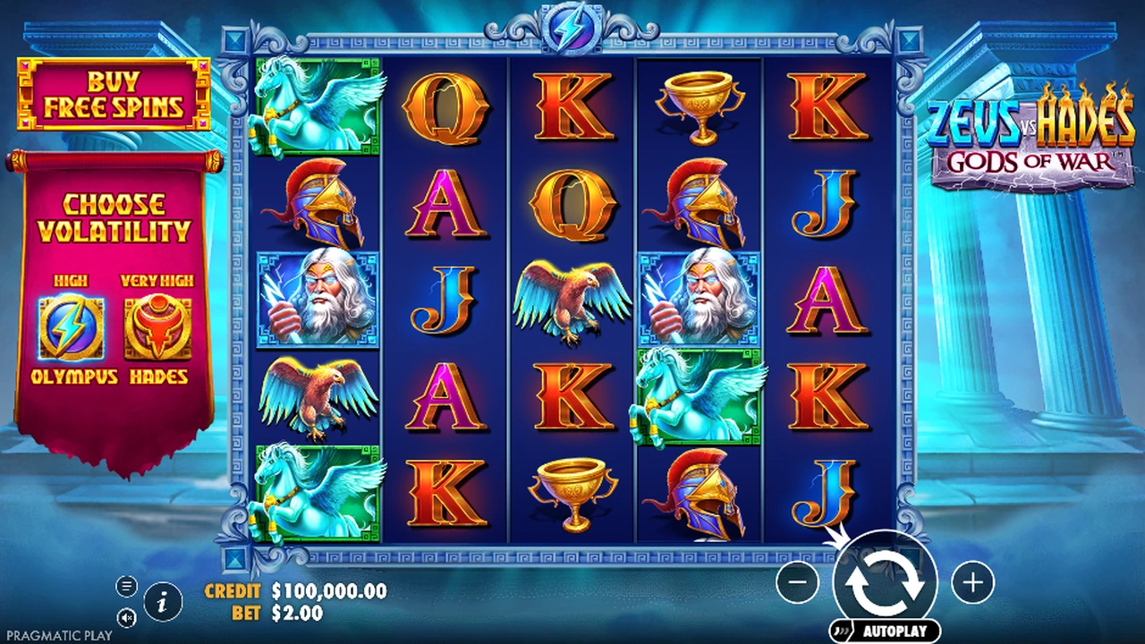 Zeus vs Hades – Gods of War™ slot demo preview